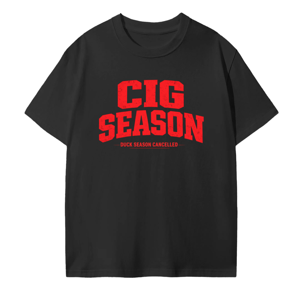 Cig Season Cotton T-Shirt